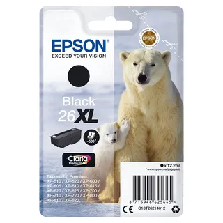 TINTEIRO EPSON 26 XL PRETO