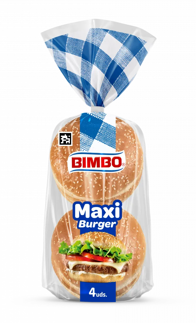 Pão de Hambúrguer Maxi
