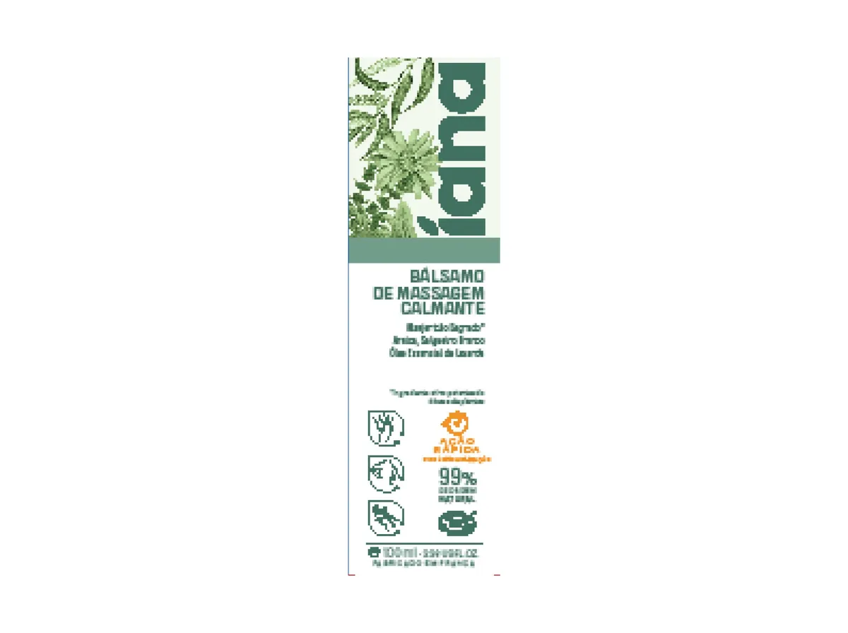 Bãlsamo IANA massagem calmante 100 ml
