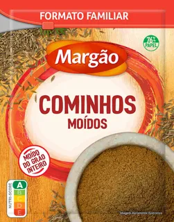 Cominhos Moídos Saqueta Margão