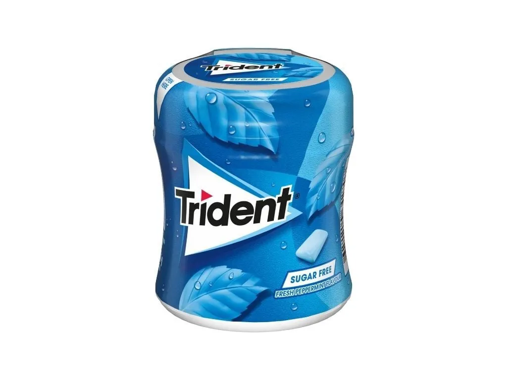 Pastilhas Trident elásticas bottle peppermint 82,6 g