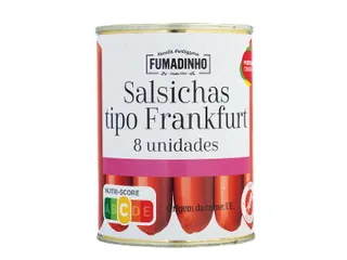 Fumadinho 8 Salsichas Tipo Frankfurt