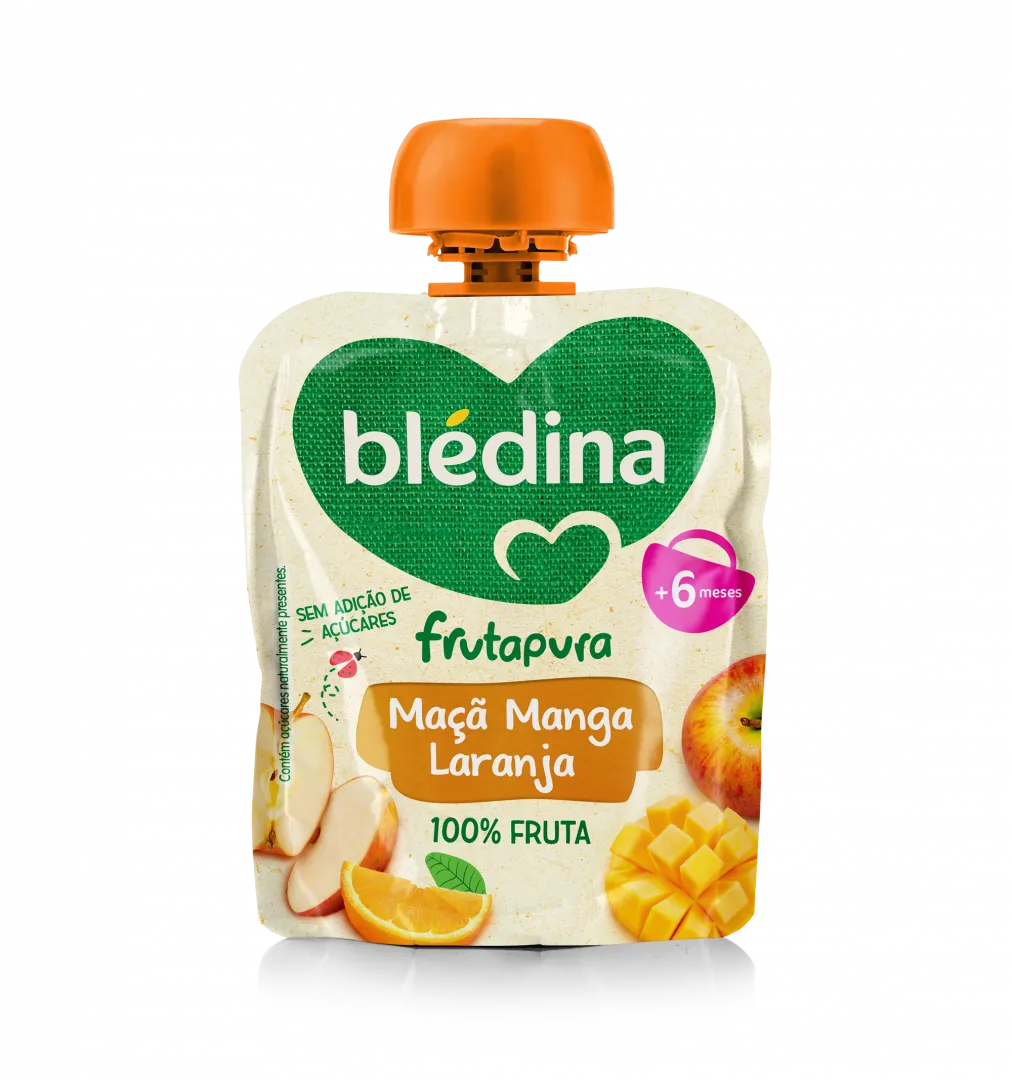 Bolsa de Fruta Maçã, Manga e Laranja