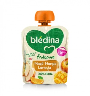 Bolsa de Fruta Maçã, Manga e Laranja Blédina