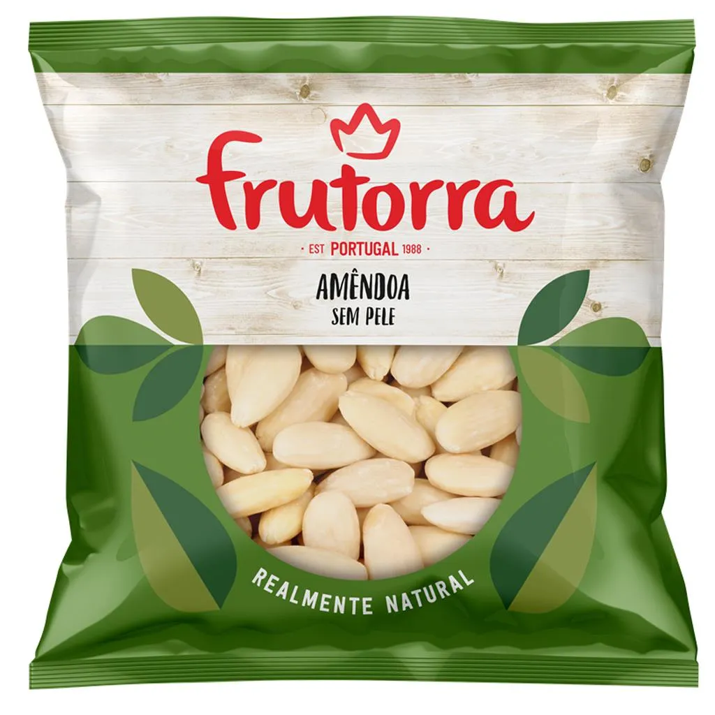 Amêndoa Crua sem Pele, emb. 150 gr