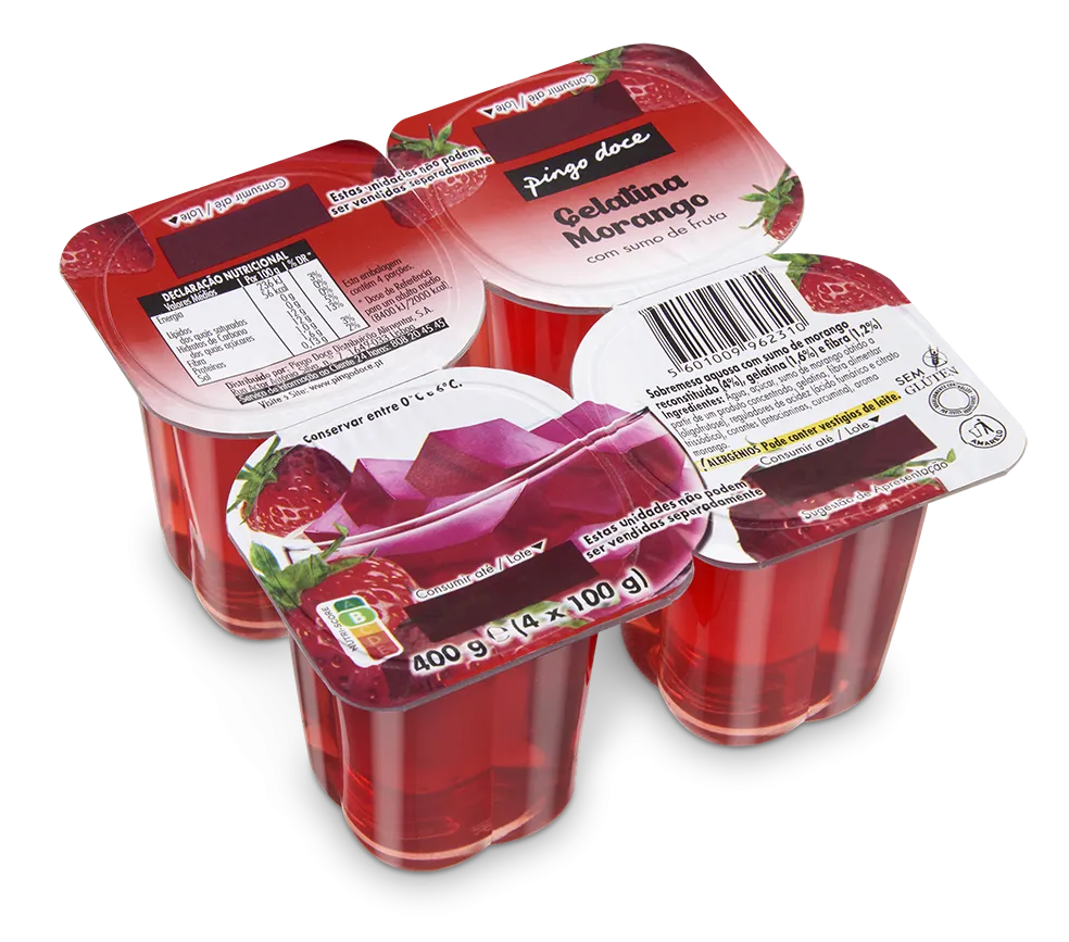 Gelatina de Morango