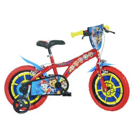 Bicicleta de Criança Roda 14" 4-6 Anos Patrulha Pata