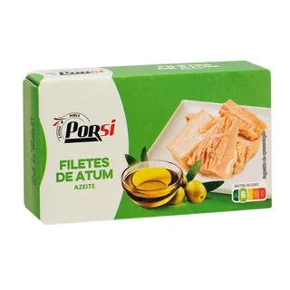 Filetes de Atum em Azeite 120g PorSi