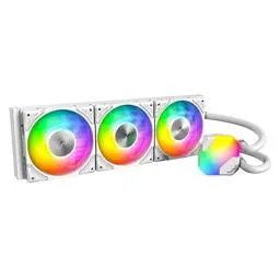 Water Cooler CPU Montech HyperFlow ARGB 360mm All-In-One Branco