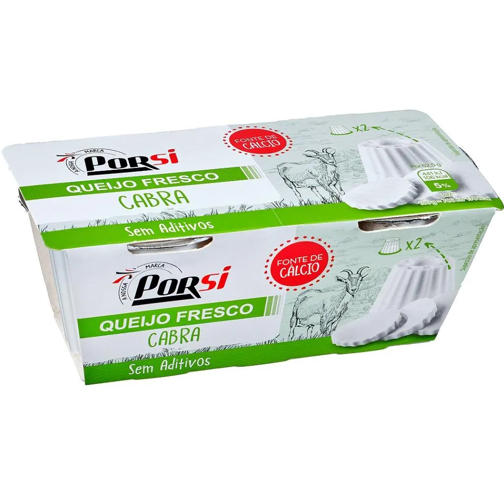 Queijo Fresco Cabra 2x62,5g