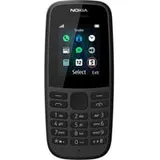 Telemóvel Nokia 105 (2019) 2G 1.8" Dual SIM Preto