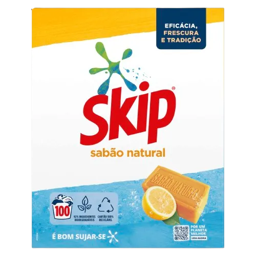 Detergente Máquina Roupa Pó Sabão Natural