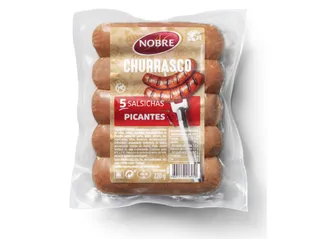 Salsichas churrasco Nobre picante 220 g