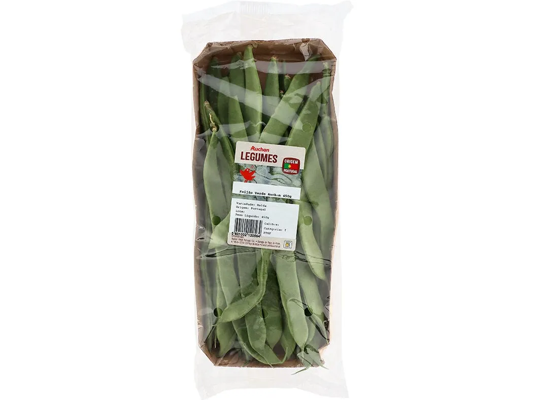 Feijão verde Auchan 450 g