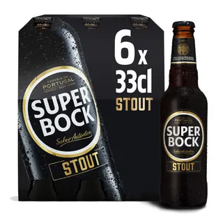 Cerveja com Álcool Stout Pack 6 Super Bock