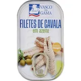 Filetes de Cavala em Azeite lata 120 g - Vasco Da Gama