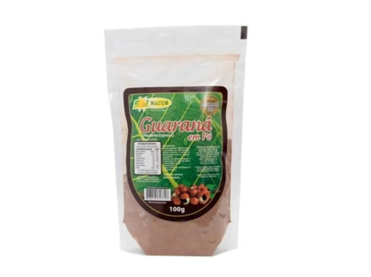 Sumo em pó Solnatus guaraná 100 g