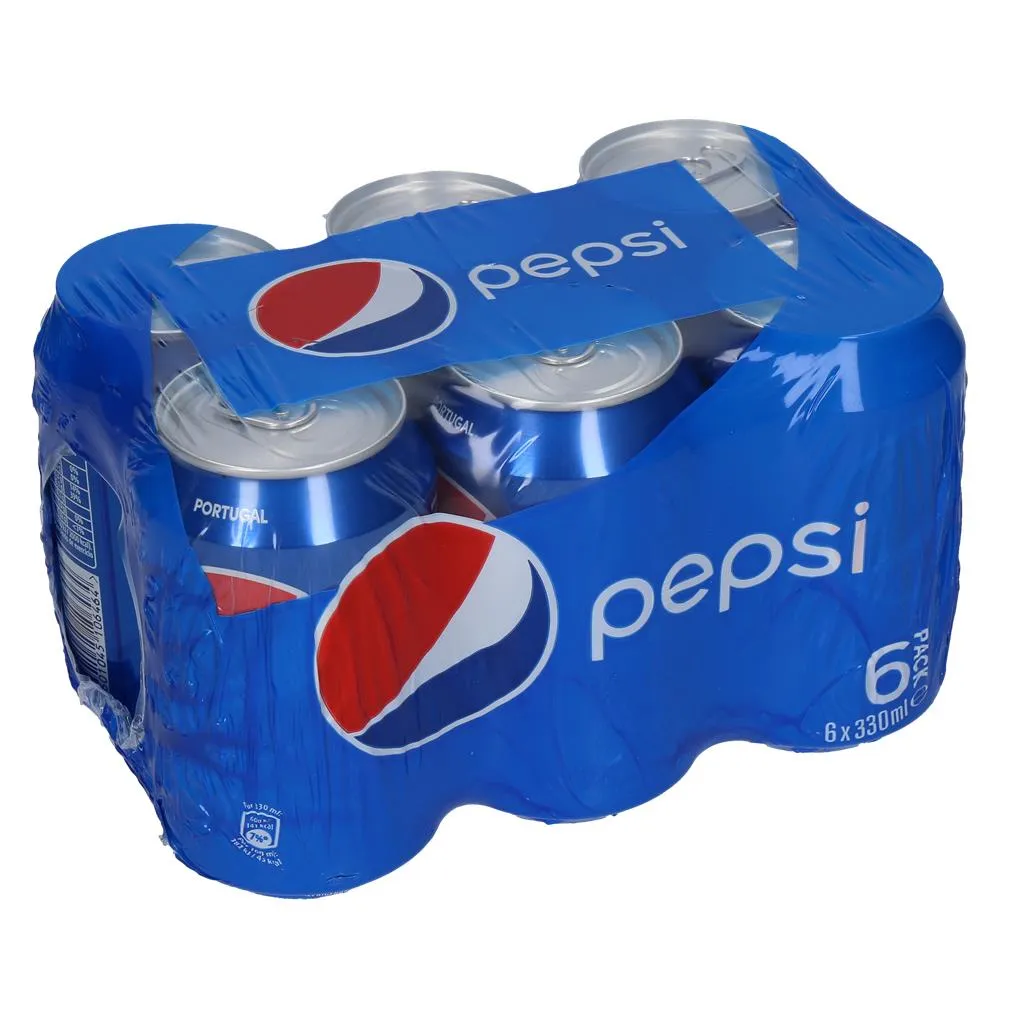 Refrigerante com gás, pack 6 x 0.33 l