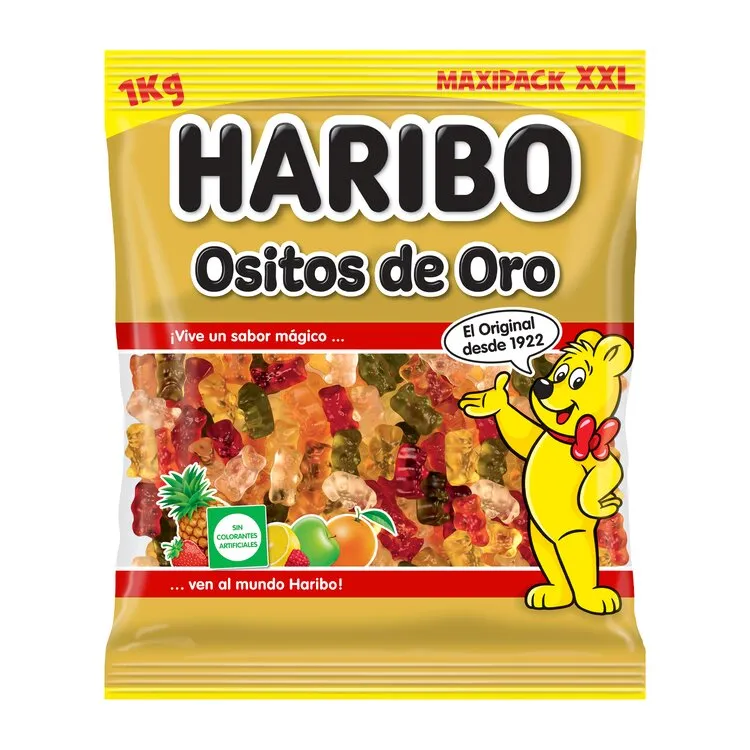 GOMAS HARIBO URSINHOS 1KG