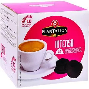 Cápsulas de Café Plantation Intenso 16 Cápsulas
