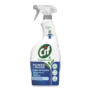 Spray power&shine casa de banho, garrafa de 750 ml Cif