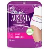 Cuecas incontinência Ausonia Discreet Plus tamanho M 9 unidades