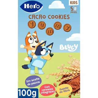 Solo Snack Bluey Cacau Cookies, 100g Hero solo