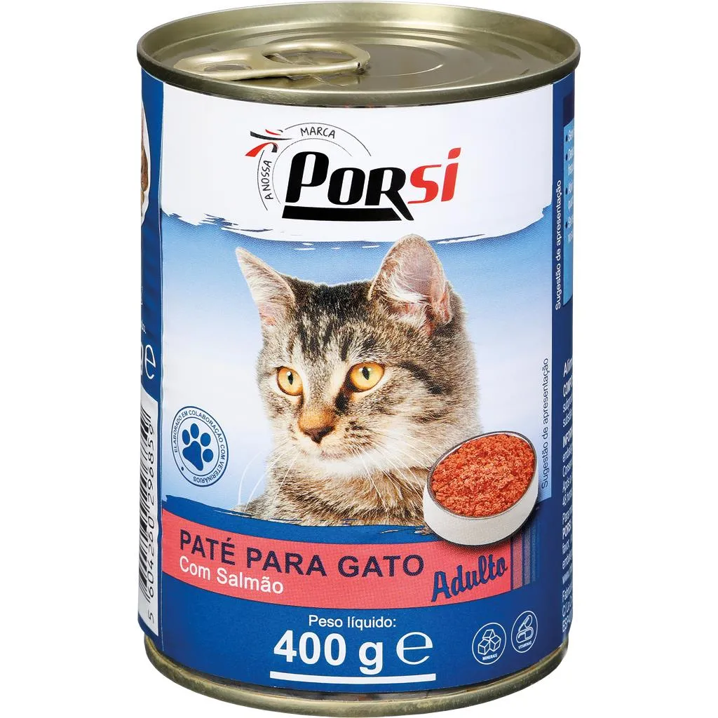 Comida húmida para gato - salmão