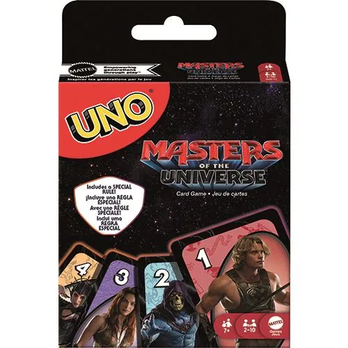 Jogo Uno Master Of The Universe - Mattel Games