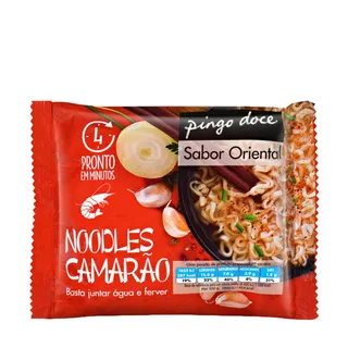 Noodles Sabor a Camarão Pingo Doce