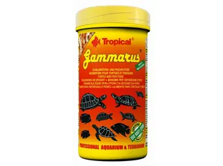 Alimentação tartarugas Tropical gammarus 500 ml