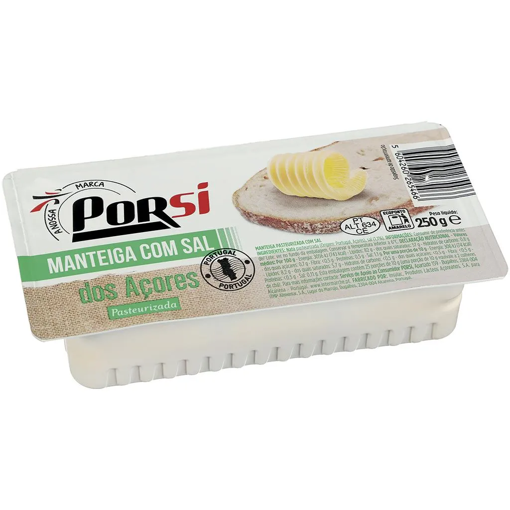 Manteiga Dos Açores com Sal 250g