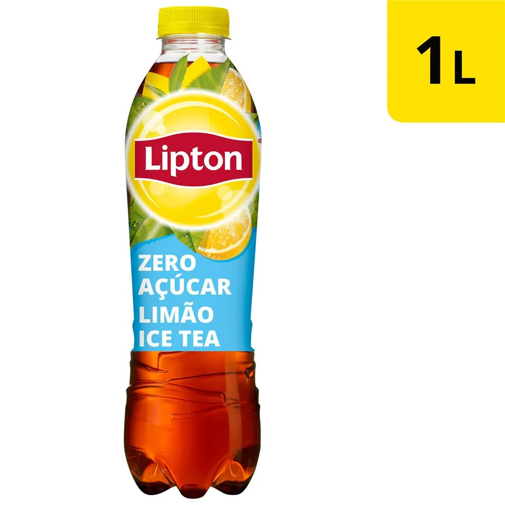 Ice tea limão zero açúcar, garrafa de 1l