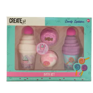 Conjunto de Banho Candy Create It