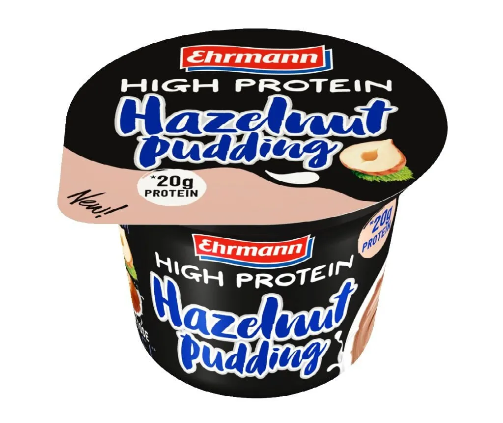 Pudim Ehrmann+ proteína avelã 200 g