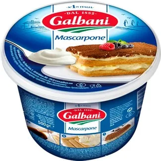 Queijo Mascarpone embalagem 500 g - Galbani
