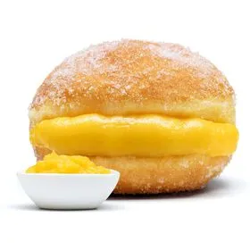 Bola de Berlim Creme de Ovo