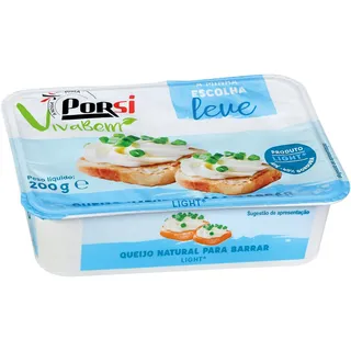 Queijo para barrar light Porsi Vivabem