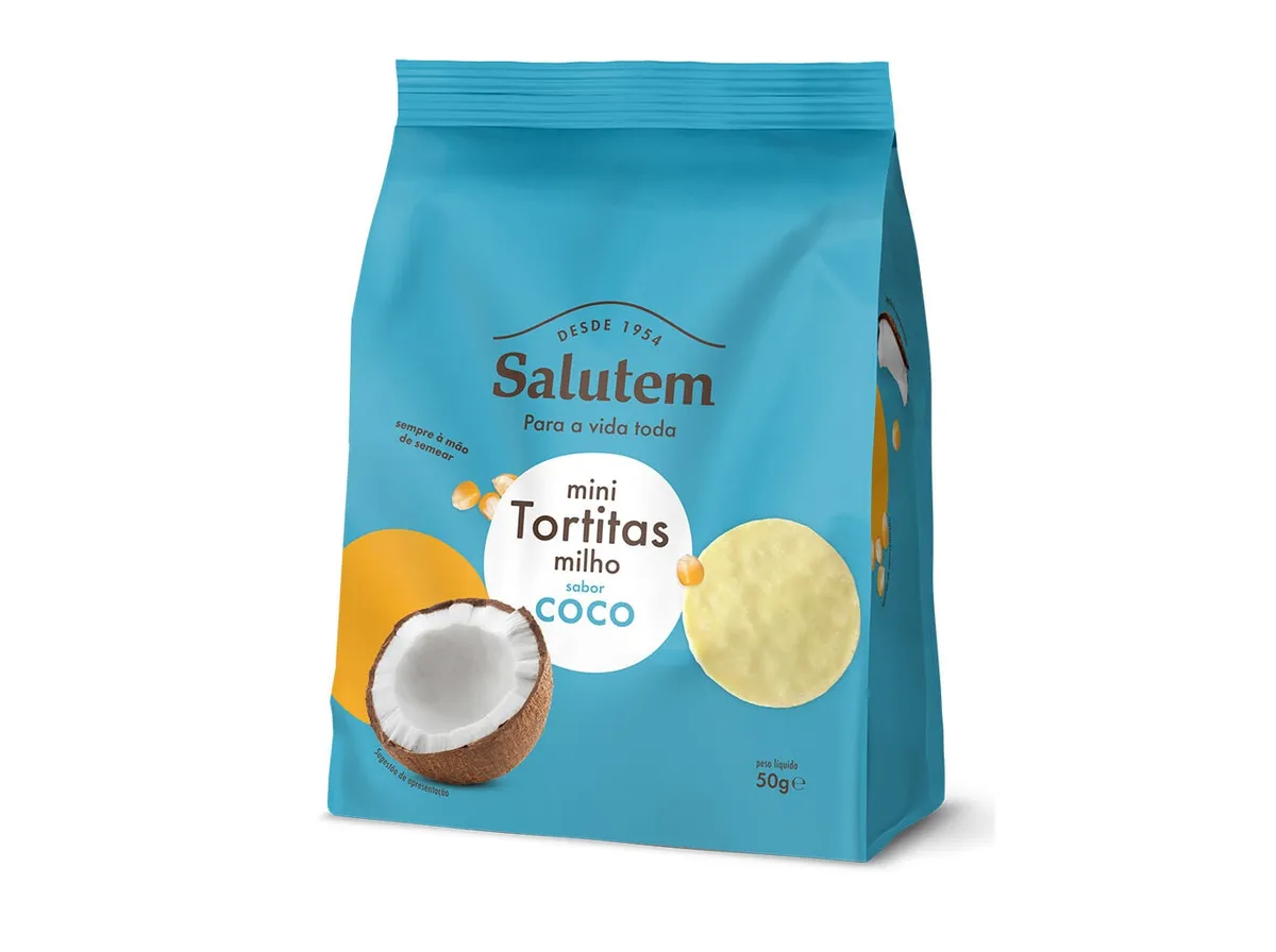 Mini tortitas Salutem coco 50 g
