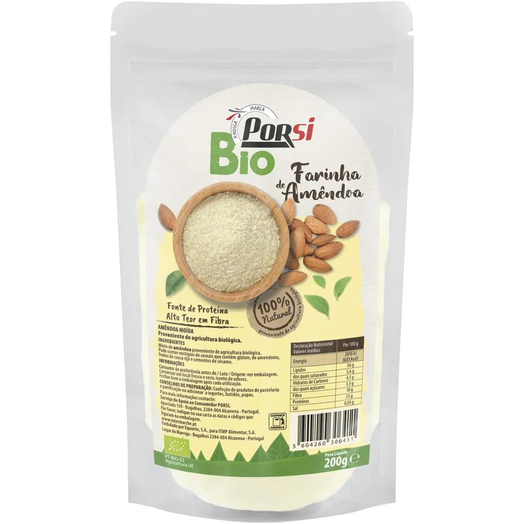 Farinha de Amendoa Bio 200 G