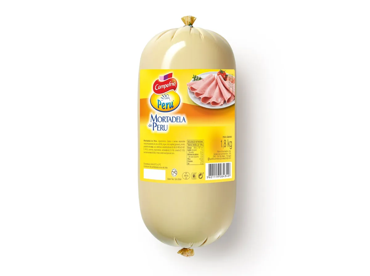 Mortadela de perú Campofrio kg