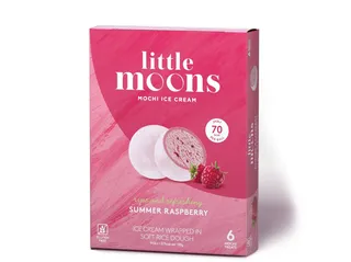 Gelado Mochi Little Moons framboesa 192 g (6un)