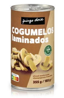 Cogumelos Laminados em Lata Pingo Doce