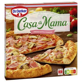 Pizza de Fiambre e Cogumelos Casa di Mama