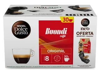 cápsulas dolce gusto buondi 30 un