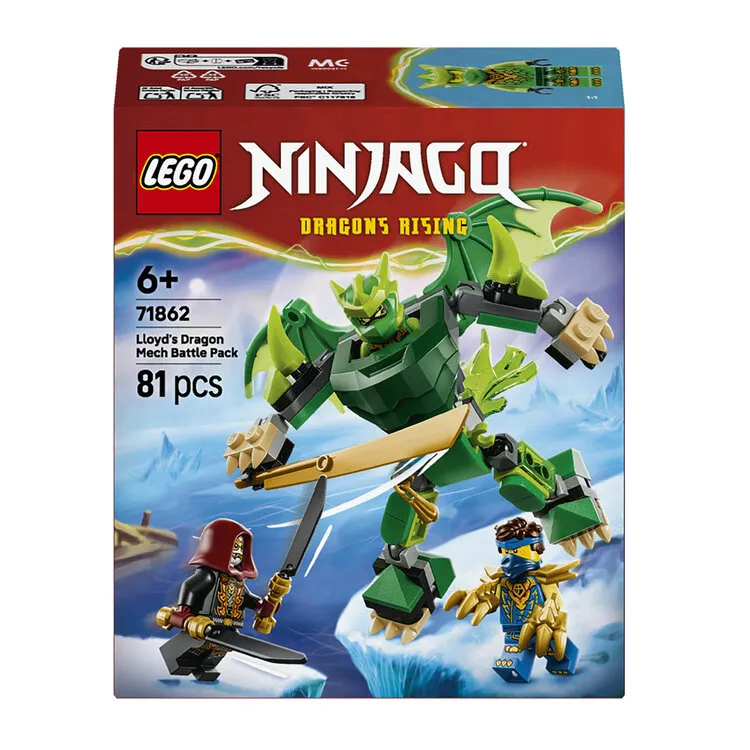 LEGO BATERIA ROBOT DRAGAO LLOYD 71862