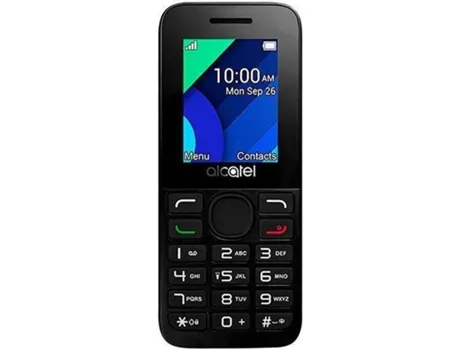 Telemóvel ALCATEL 10.54 (1.8'' - 2G - Preto)