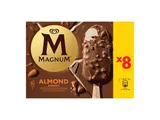 Gelado Magnum amêndoas 8 x 100 ml