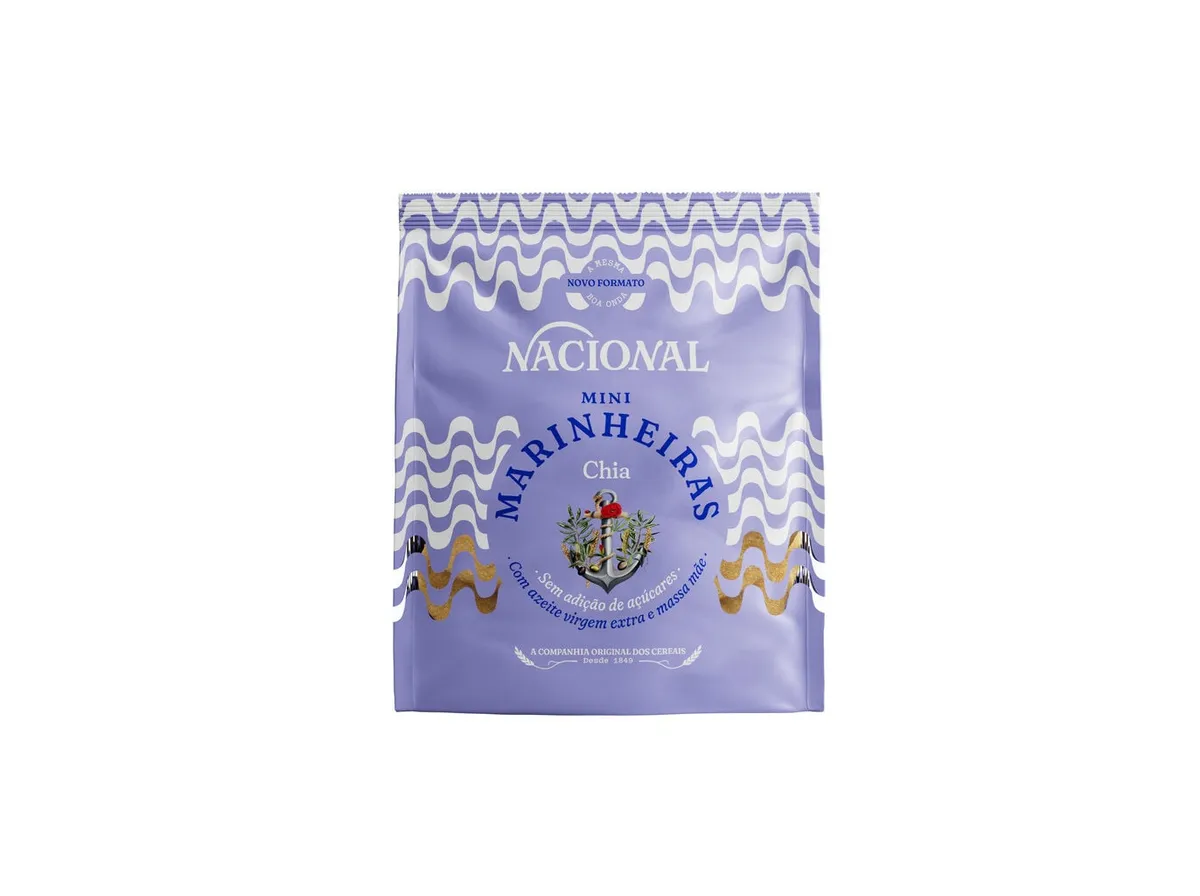 Mini marinheiras Nacional chia 50 g