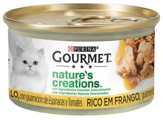 Comida gatos Nature's Creations frango 85 g Purina
